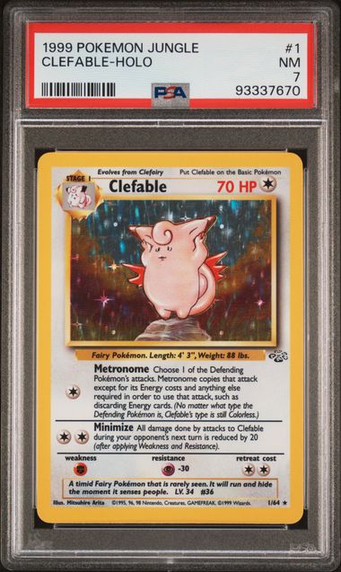 Clefable Holo - Jungle