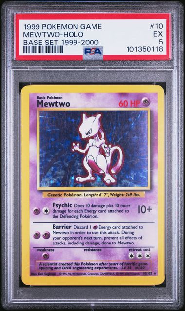 Mewtwo Holo 1999-2000 - Base Set