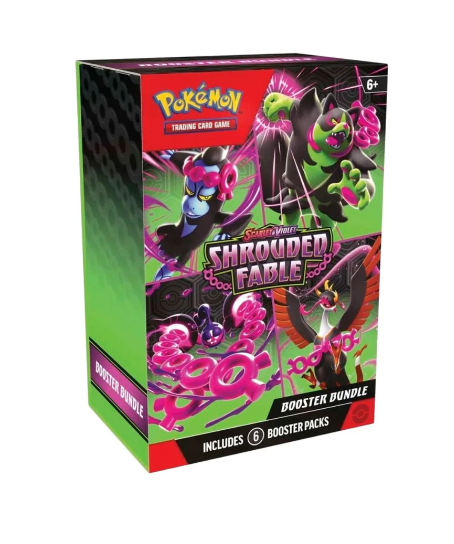 Pokemon Scarlet & Violet:  Shrouded Fable Booster Bundle