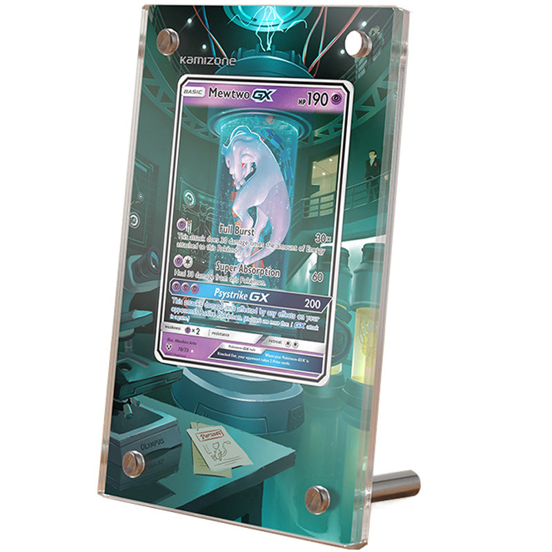 Mewtwo GX 39/73 Pokémon Extended Artwork Protective Card Display Case