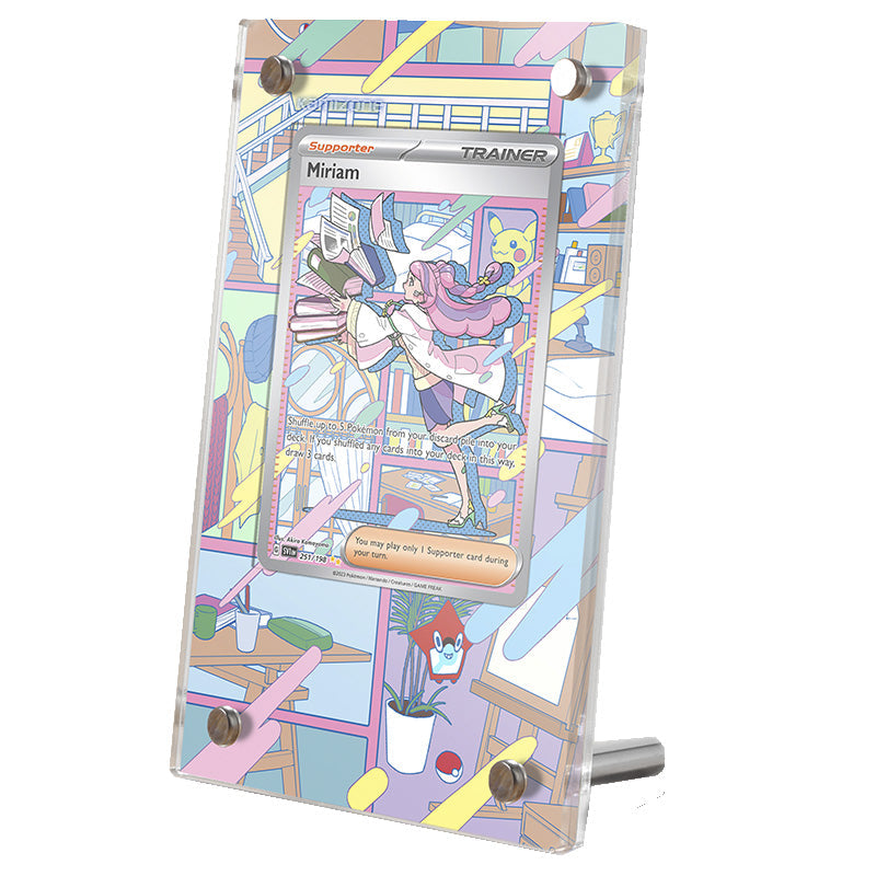 Miriam 251/198 Pokémon Extended Artwork Protective Card Display Case