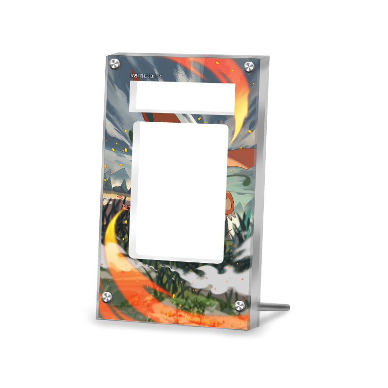 Charizard V 154/172 - Pokémon PSA Extended Artwork Protective Card Display Case