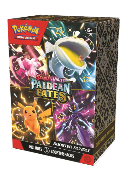 Pokemon Scarlet & Violet: Paldean Fates Booster Bundle