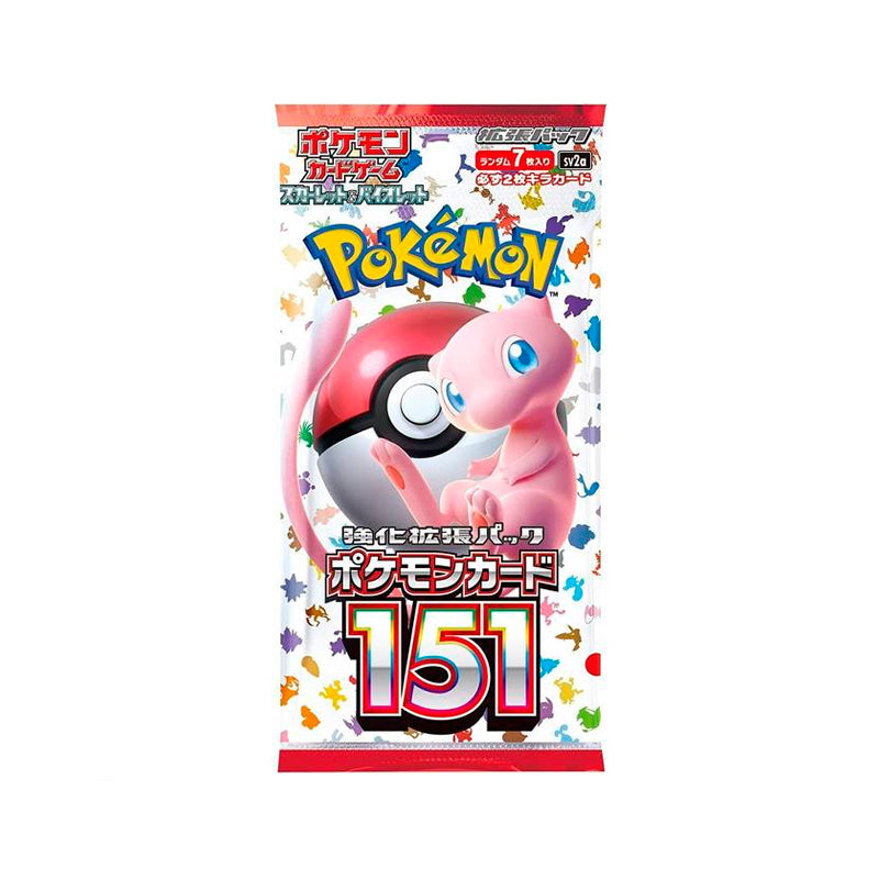 Pokemon 151 - Booster pack - JAPANSK