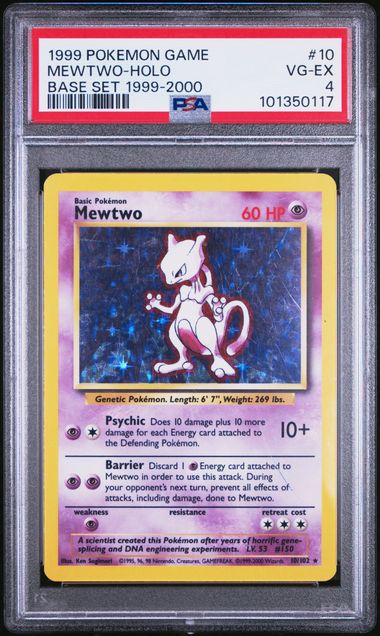 Mewtwo Holo 1999-2000 - Base Set