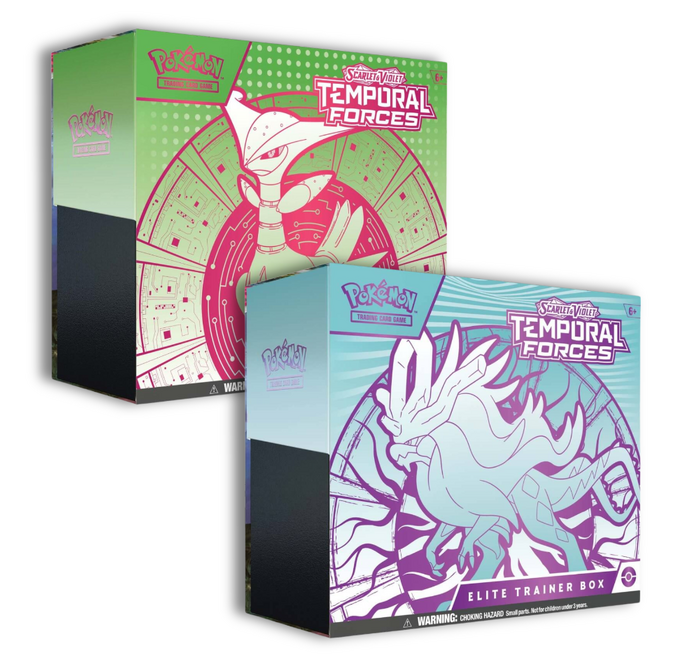 Pokemon:Temporal Forces Elite Trainer Boxes