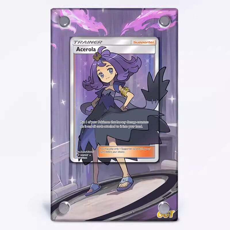 Acerola 142/147 Pokémon Extended Artwork Protective Card Display Case