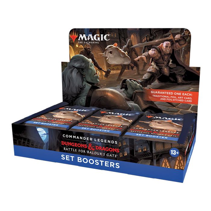 Baldur's Gate Set Booster - Set Booster Box Display (18 Booster Pakker)