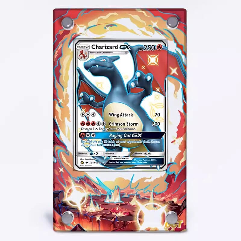 Charizard GX SV49/SV94 Pokémon Extended Artwork Protective Card Display Case