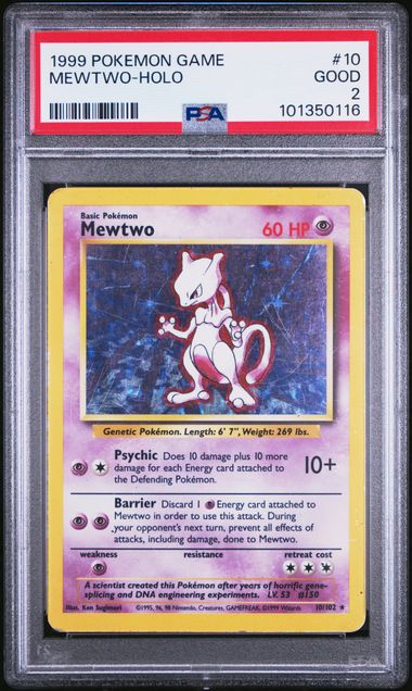 Mewtwo Holo - Base Set