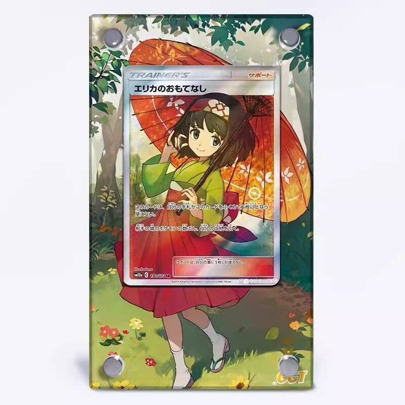 Erika's Hospitality 190/173 Pokémon Extended Artwork Protective Card Display Case