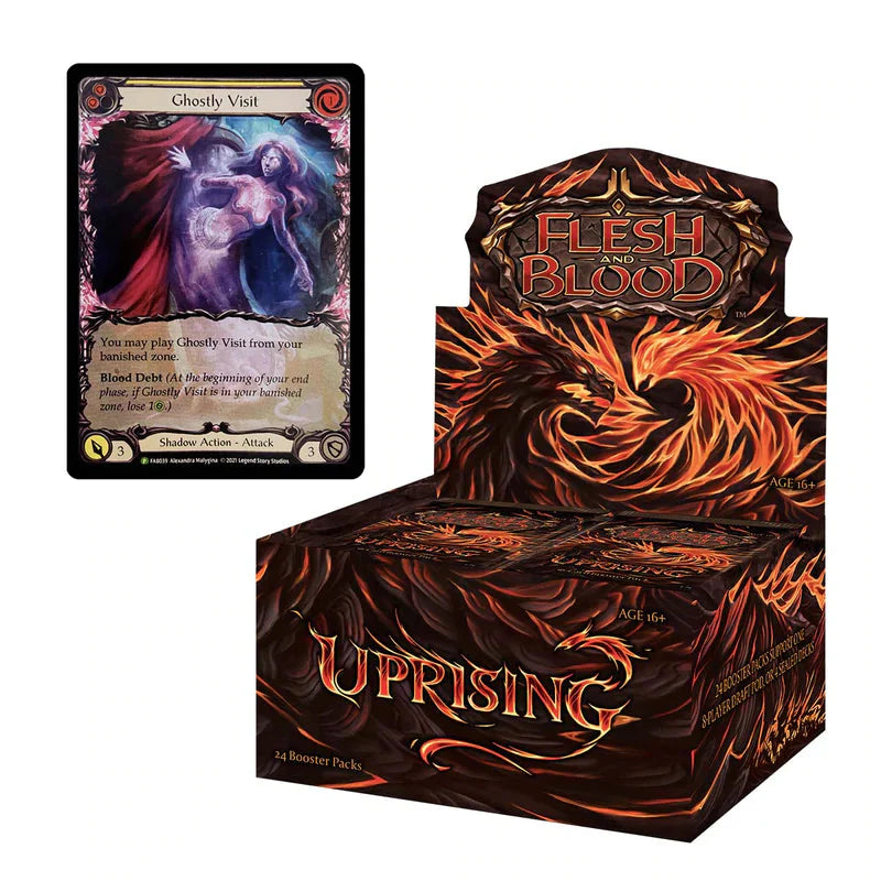 Flesh and Blood - Uprising - Booster Box Display (24 Booster Pakker)