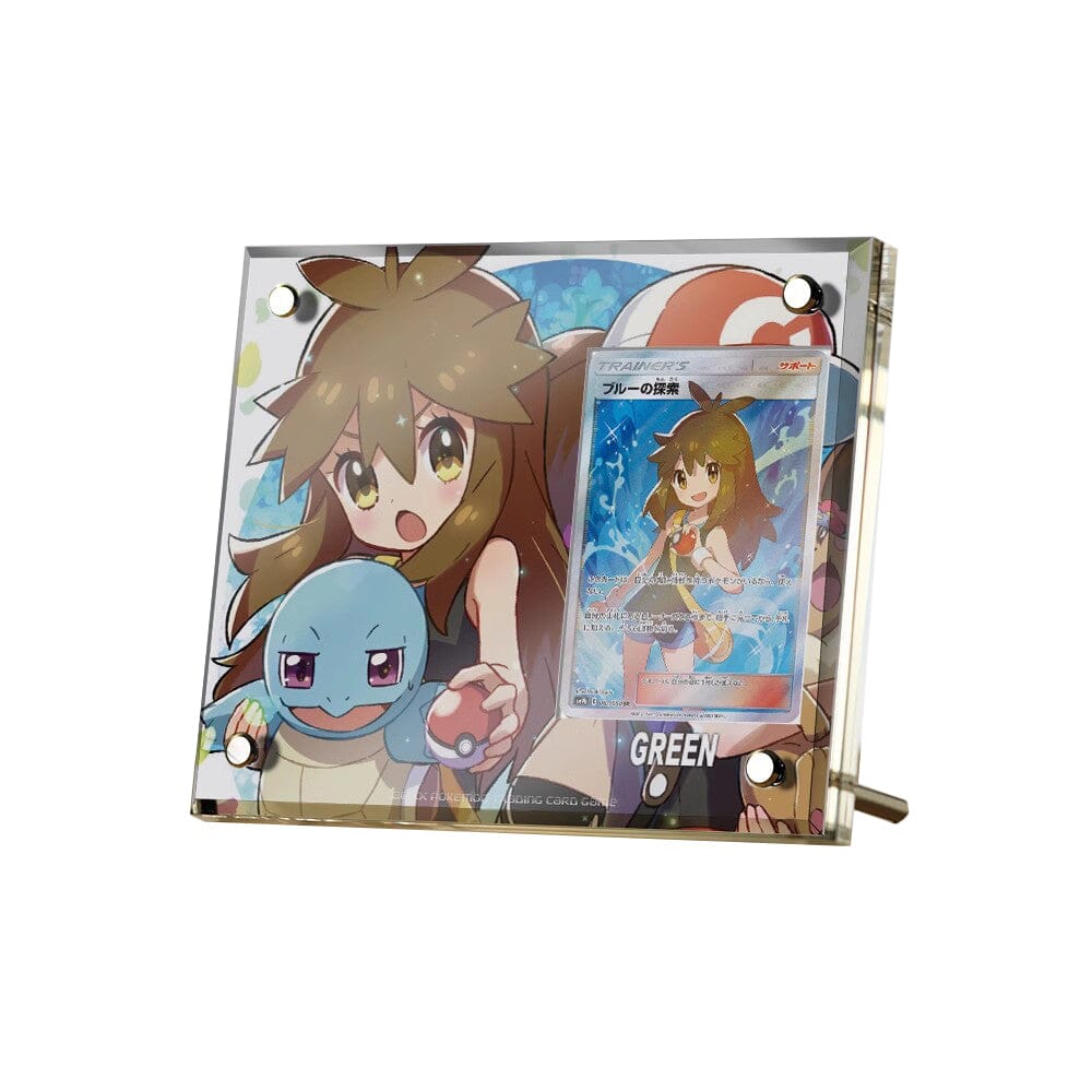 Green - Pokémon Large Extended Artwork Protective Card Display Case