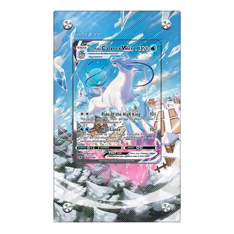 Ice Rider Calyrex VMAX 203/198 Pokémon Extended Artwork Display Case