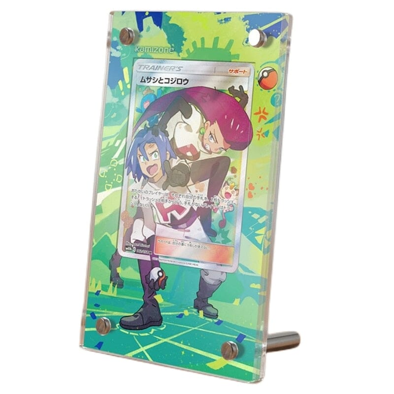 Jessie & James 68/68 Pokémon Extended Artwork Protective Card Display Case