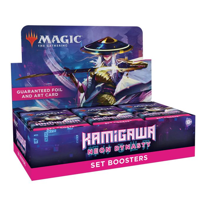 Kamigawa Neon Dynasty - Set Booster Box Display (30 Booster Pakker)