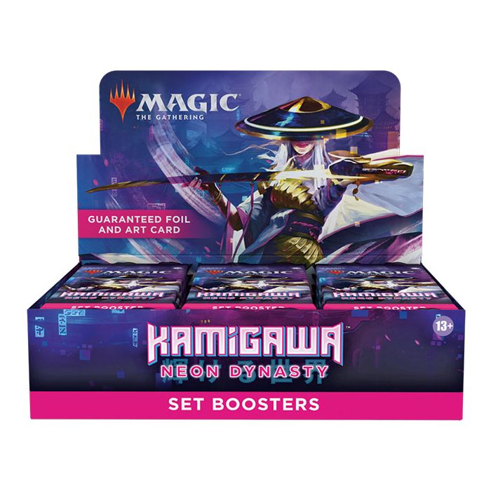 Kamigawa Neon Dynasty - Set Booster Box Display (30 Booster Pakker)