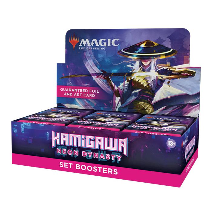 Kamigawa Neon Dynasty - Set Booster Box Display (30 Booster Pakker)