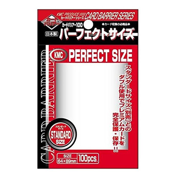 KMC Sleeves - Perfect Size (100 Sleeves)