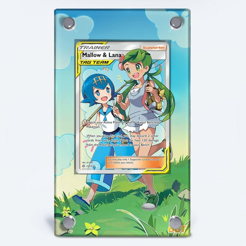 Mallow & Lana 231/236 Pokémon Extended Artwork Protective Card Display Case