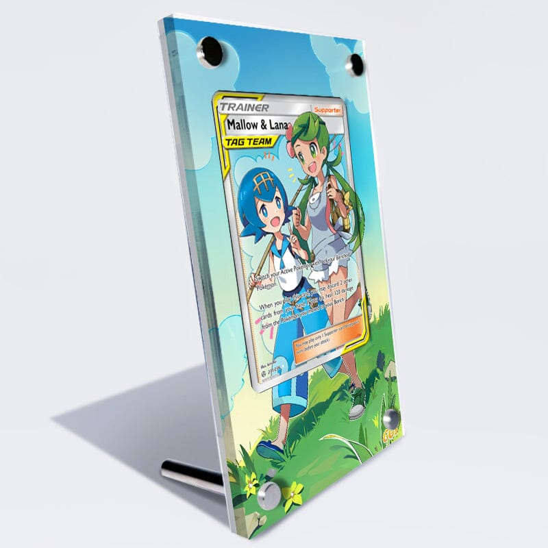 Mallow & Lana 231/236 Pokémon Extended Artwork Protective Card Display Case