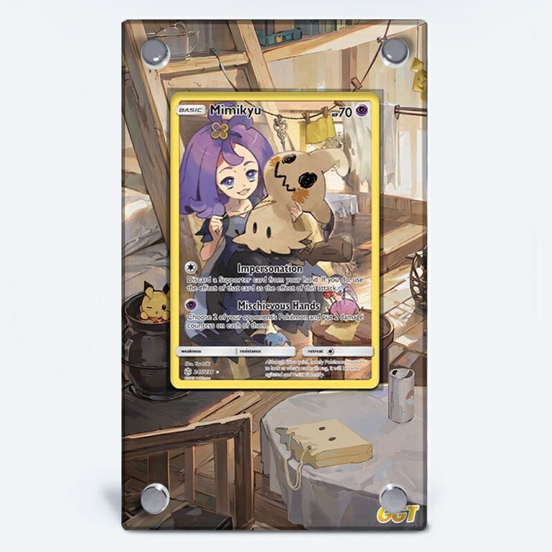 Mimikyu 245/236 - Pokémon Extended Artwork Protective Card Display Case