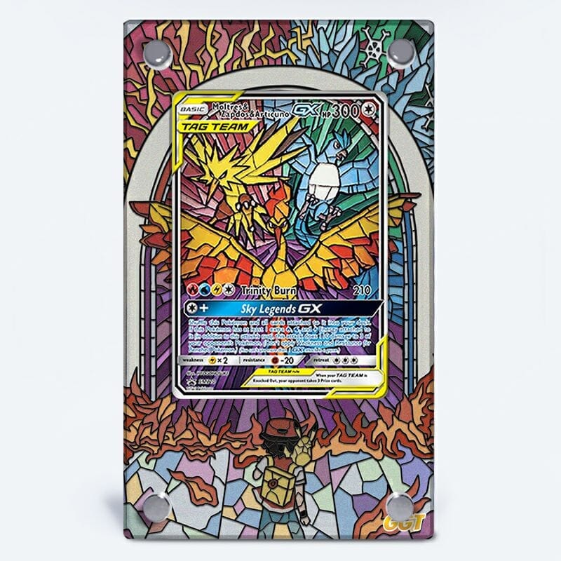 Moltres, Zapdos & Articuno GX Pokémon Extended Artwork Protective Card Case