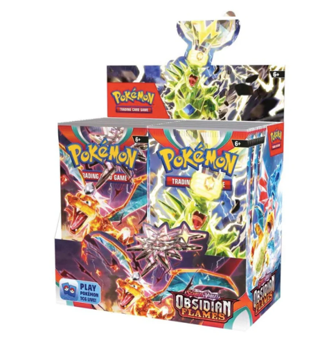 Pokemon Scarlet & Violet: Obsidian Flames booster box