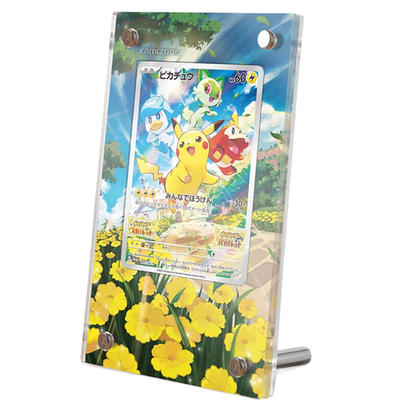 Pikachu (027) Pokémon Extended Artwork Protective Card Display Case