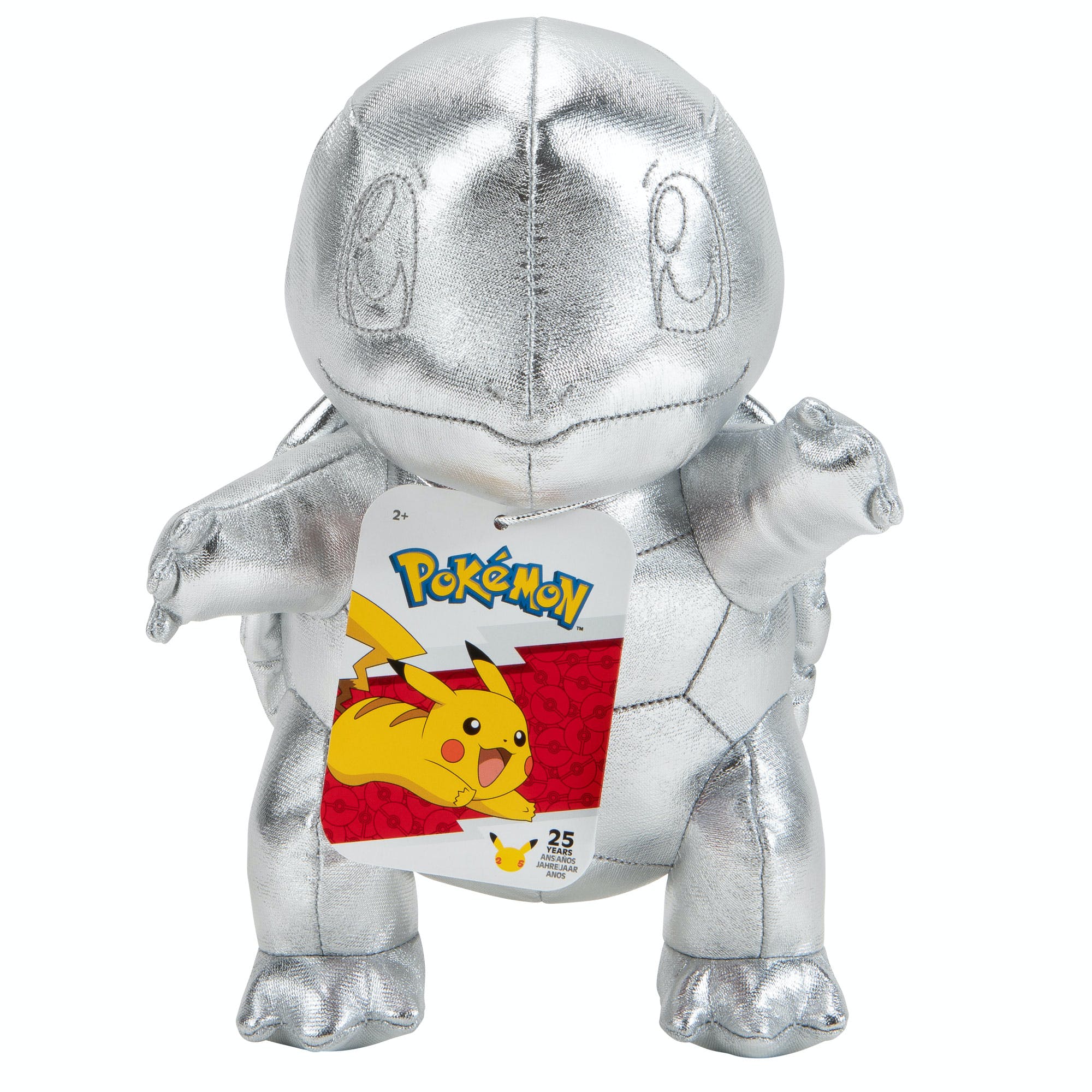 Pokemon - 25 Års Jubilæum Squirtle Bamse 20 cm