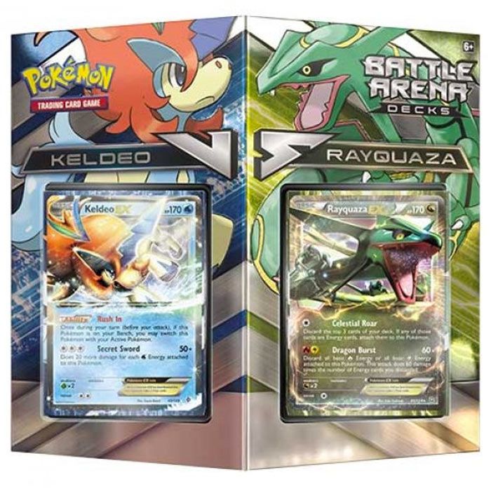 Pokemon Battle Arena Decks - Rayquaza Vs Keldeo