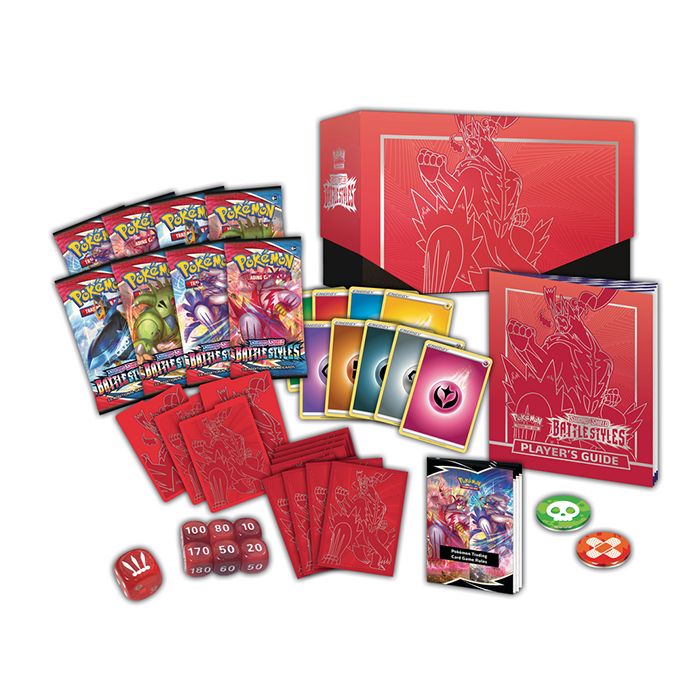 Pokemon - Battle Styles - Elite Trainer Box (RØD)