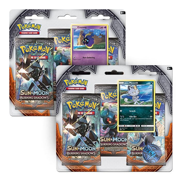 Pokemon - Burning Shadows - 3 Booster Pakke