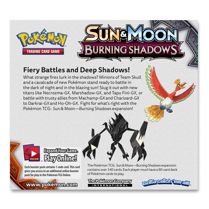 Pokemon - Burning Shadows - Booster Box (36 Boosters)