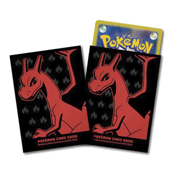 Pokemon Center - Charizard - Standard Sleeves (64 Stk) - Plastiklommer