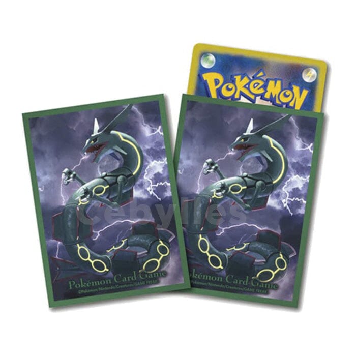 Pokemon Center - Flying Rayquaza - Standard Sleeves (64 Stk) - Plastiklommer