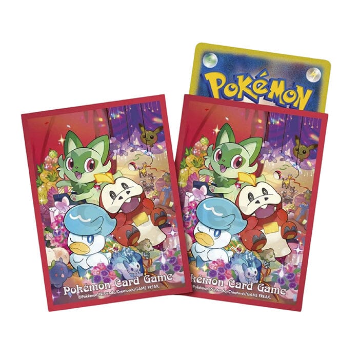 Pokemon Center - Fuecoco, Quaxly, Sprigatito - Standard Sleeves (64 Stk) - Plastiklommer