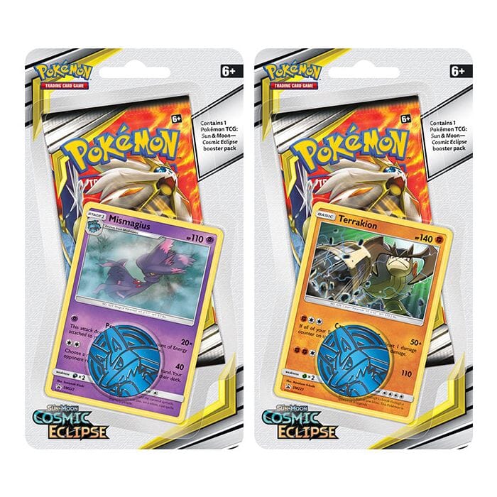 Pokemon - Cosmic Eclipse - Checklane Blister - Mismagius & Terrakion