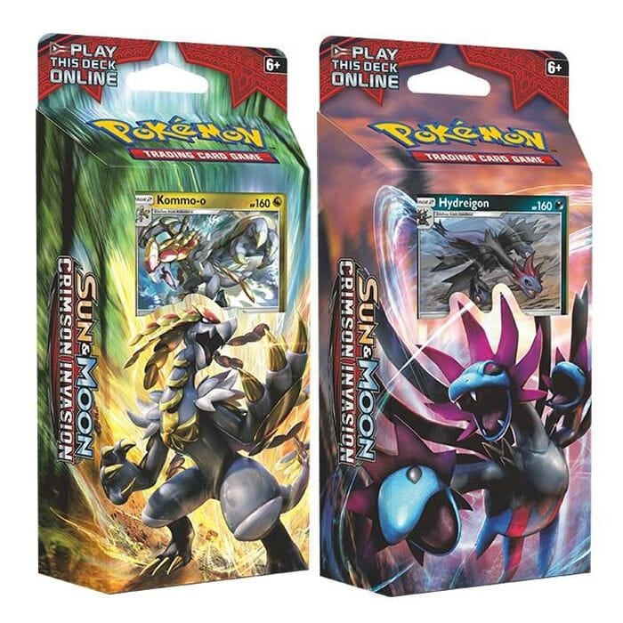 Pokemon - Crimson Invasion - Theme Decks - Hydreigon & Kommo-O