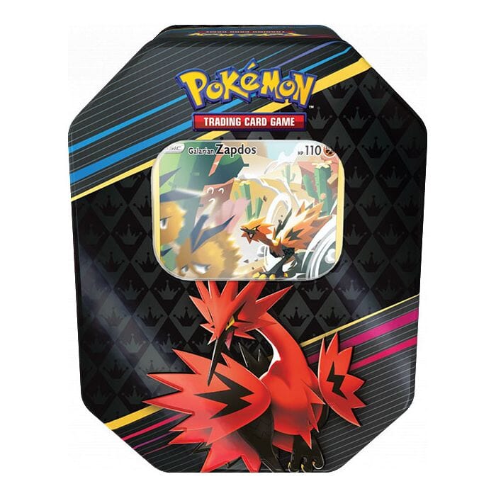 Pokemon - Crown Zenith - Galarian Zapdos Tin