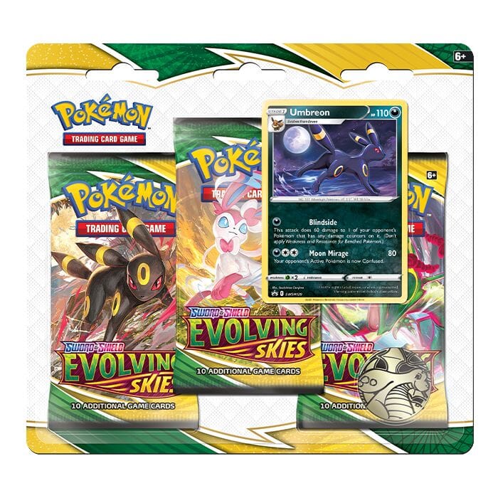 Pokemon - Evolving Skies - 3 Pack Blister - Eiscue & Umbreon