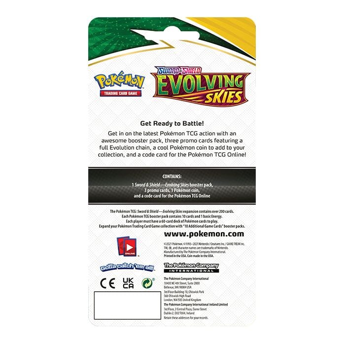 Pokemon - Evolving Skies - Premium Checklane Blister - Emboar & Luxray