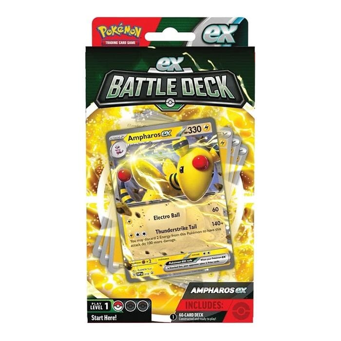 Pokemon - Ex Battle Deck - Ampharos & Lucario 2 stk