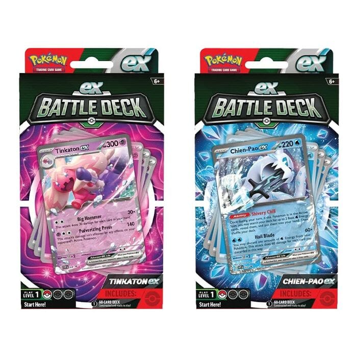 Pokemon - Ex Battle Deck - Chien-Pao & Tinkaton 2 stk