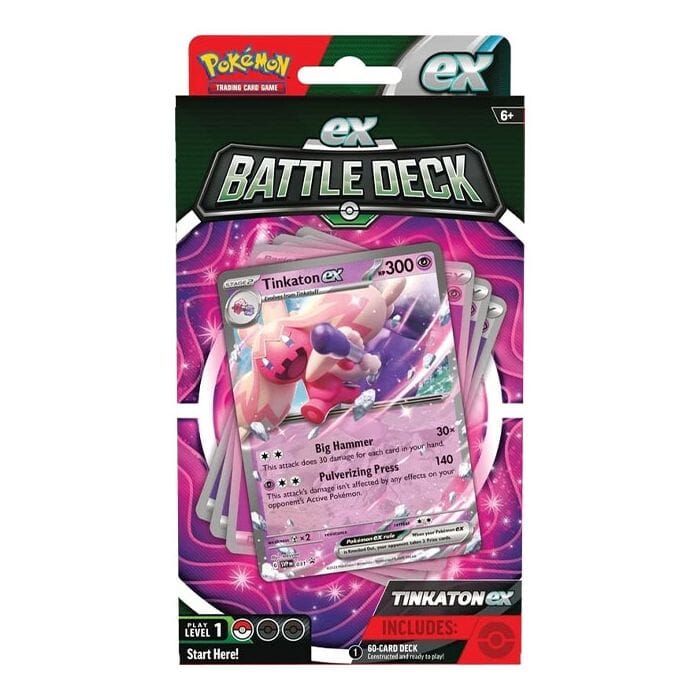 Pokemon - Ex Battle Deck - Chien-Pao & Tinkaton 2 stk