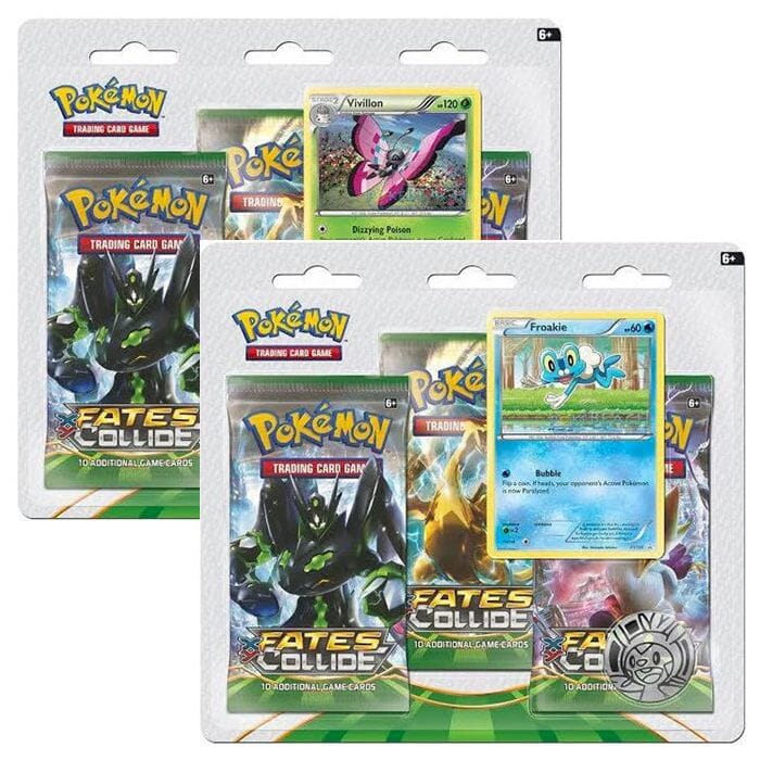 Pokemon - Fates Collide - 3 Booster Pakke