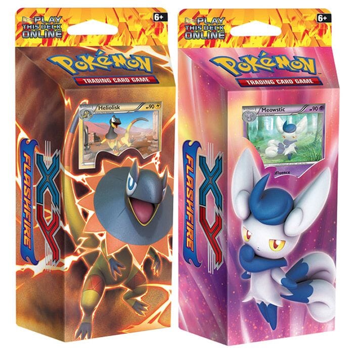 Pokemon - Flashfire - Theme Decks - Heliolisk & Meowstic