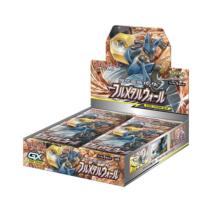 Pokemon - Full Metal Wall, Japansk 30 Pack-Booster Box