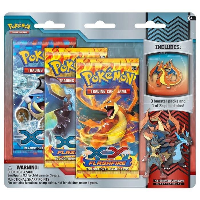 Pokemon - Furious Fists - 3 Pack Pin Blister