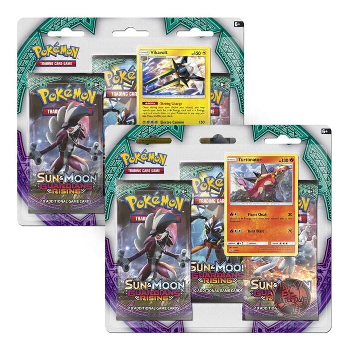 Pokemon - Guardians Rising - 3 Booster Pakke